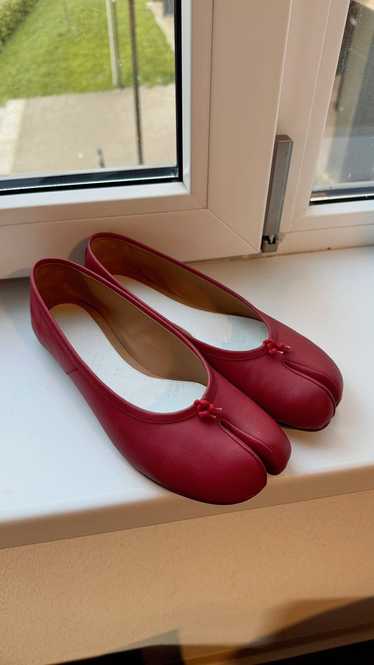 Maison Margiela Maison Margiela red tabi ballet fl