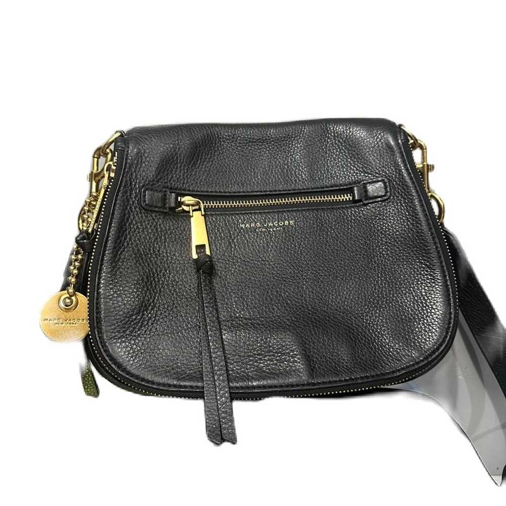 Like new Marc Jacobs Recruit Nomad Black Pebbled … - image 6