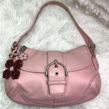 Vintage COACH y2k Pink Soho Shoulder Bag