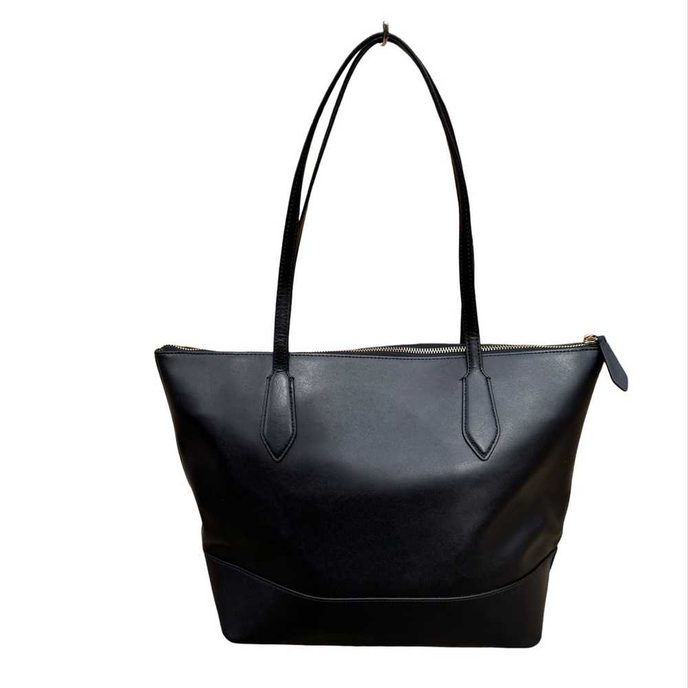 Kate Spade Black Leather Laptop Bag Braelynn Tote… - image 3