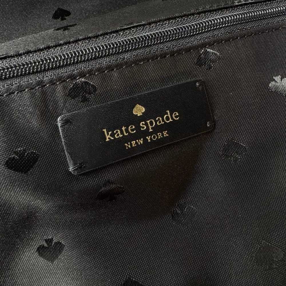 Kate Spade Black Leather Laptop Bag Braelynn Tote… - image 7