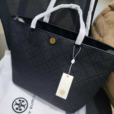 Tory Burch small monogram tote bag - image 1