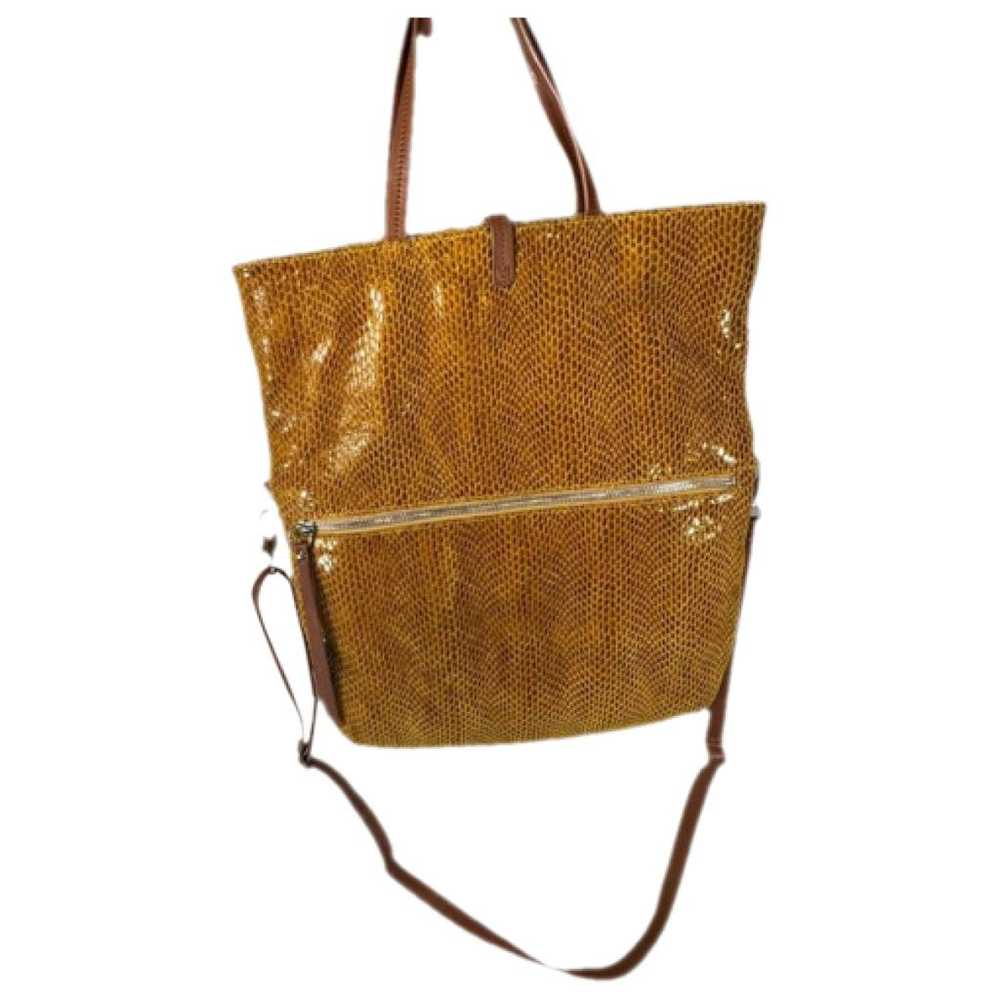 Non Signé / Unsigned Leather crossbody bag - image 1