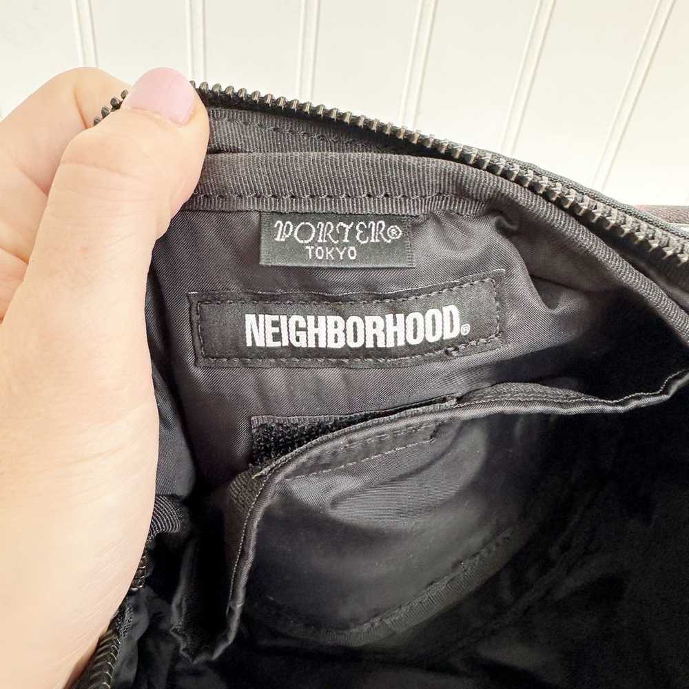 Neighborhood Japan Porter Waist Bag Black Grey Pa… - image 7