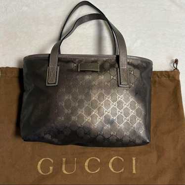 GUCCI Tote Bag Handbag Y2K