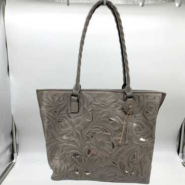 Patricia Nash Leather Handbags Cutout Adeline Tote