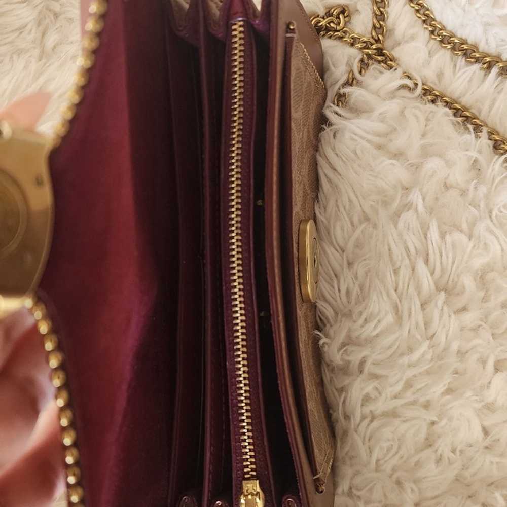 Coach Tabby Chain Clutch In Signature Canvas With… - image 4