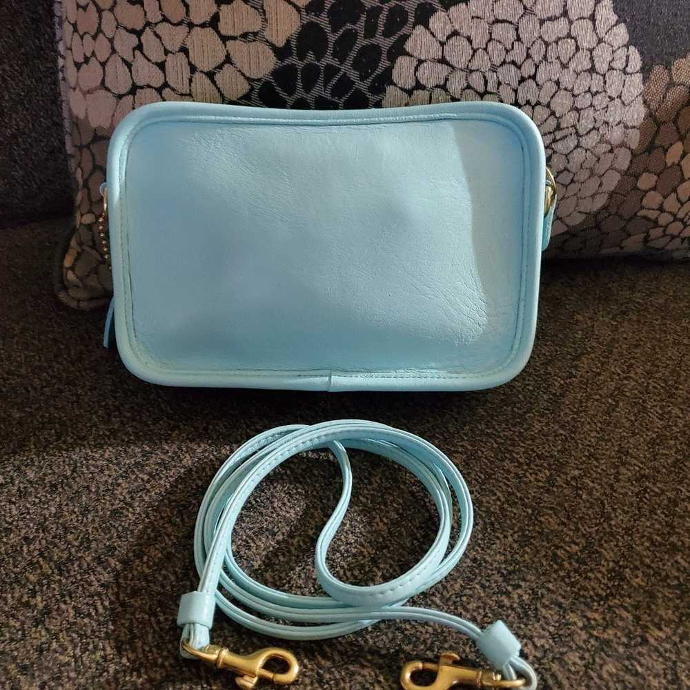 Vintage Coach Aqua Carnival Crossbody Handbag #99… - image 2