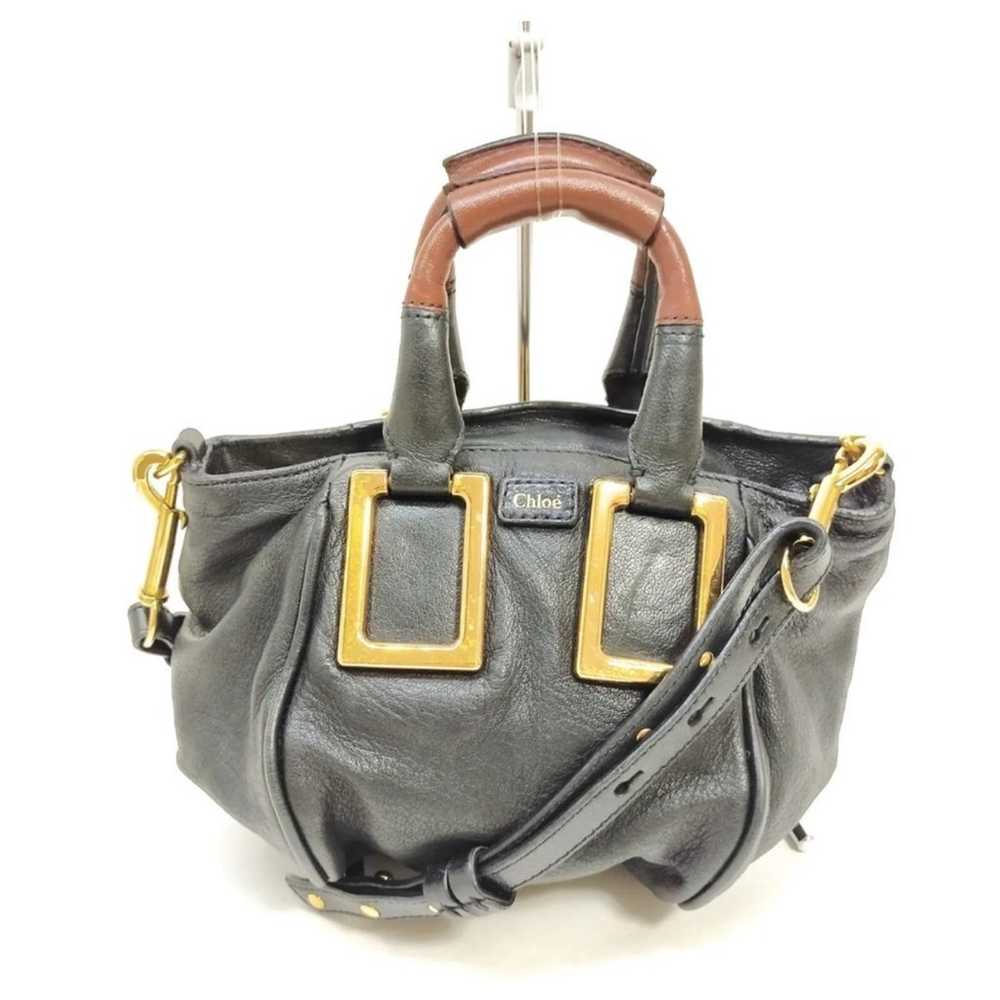 Chloe Handbag Black Leather - image 1