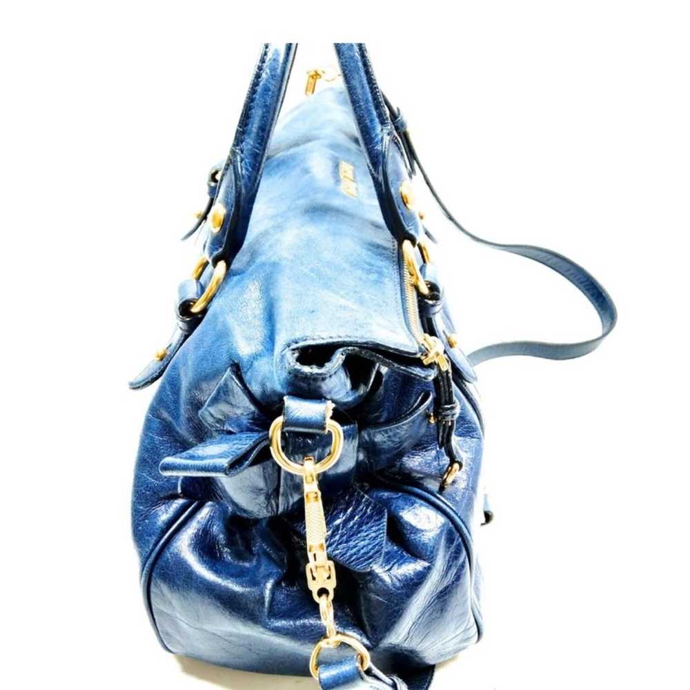 Miu Miu Handbag Blue leather - image 2