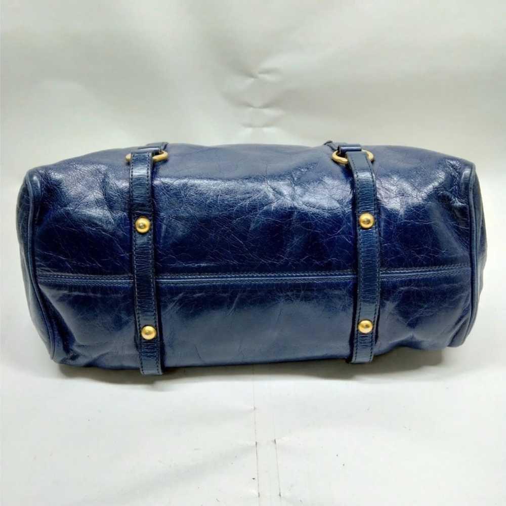 Miu Miu Handbag Blue leather - image 4