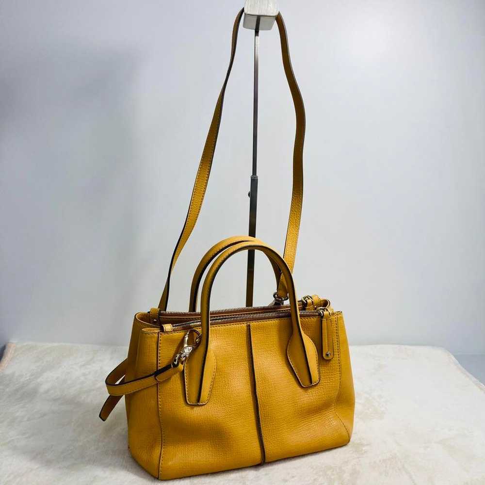 TOD'S 2way handbag D styling D bag, used several … - image 3