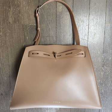 FURLA Beige Tote Bag