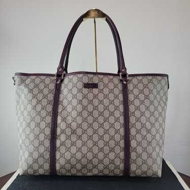 GUCCI GG Supreme Monogram Joy tote large