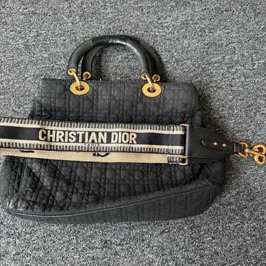 Christian Dior Cannage Nylon Bag