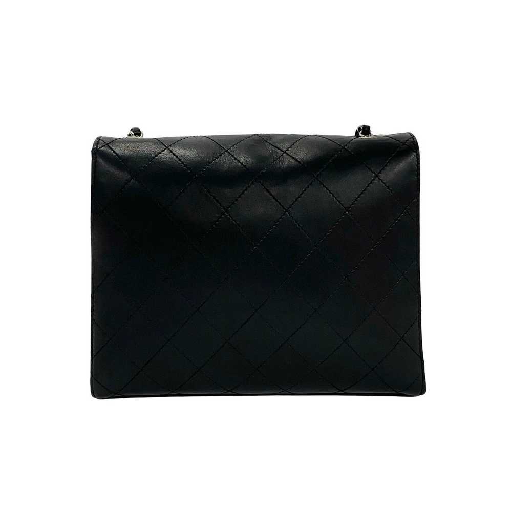 CHANEL Shoulder Bag lambskin black Matrasse - image 5