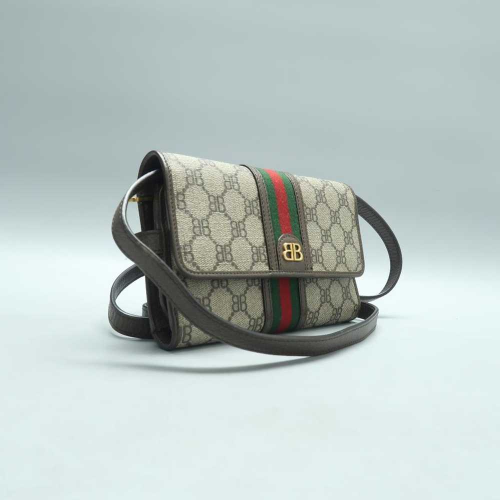 Gucci X Balenciaga Leather handbag - image 2