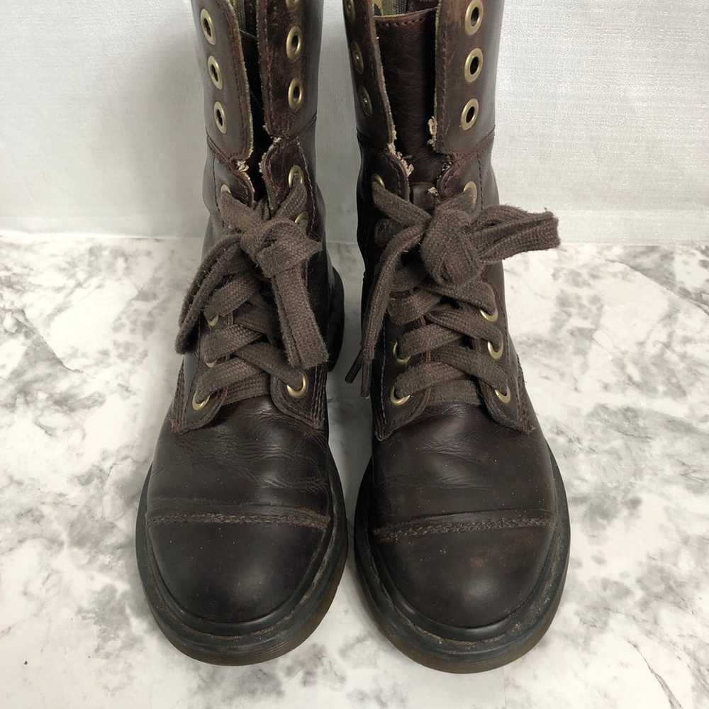 Dr Martens Air Wair Brown leather combat boots Wo… - image 12