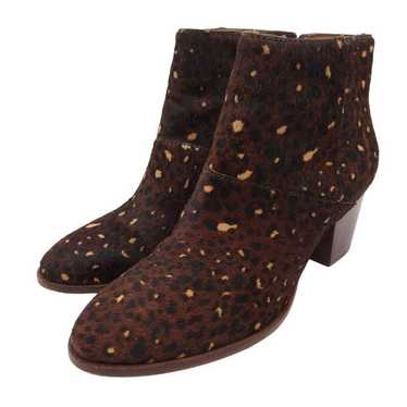 Madewell Boots (Womens 9) Rosie Brown Multi Mini … - image 1