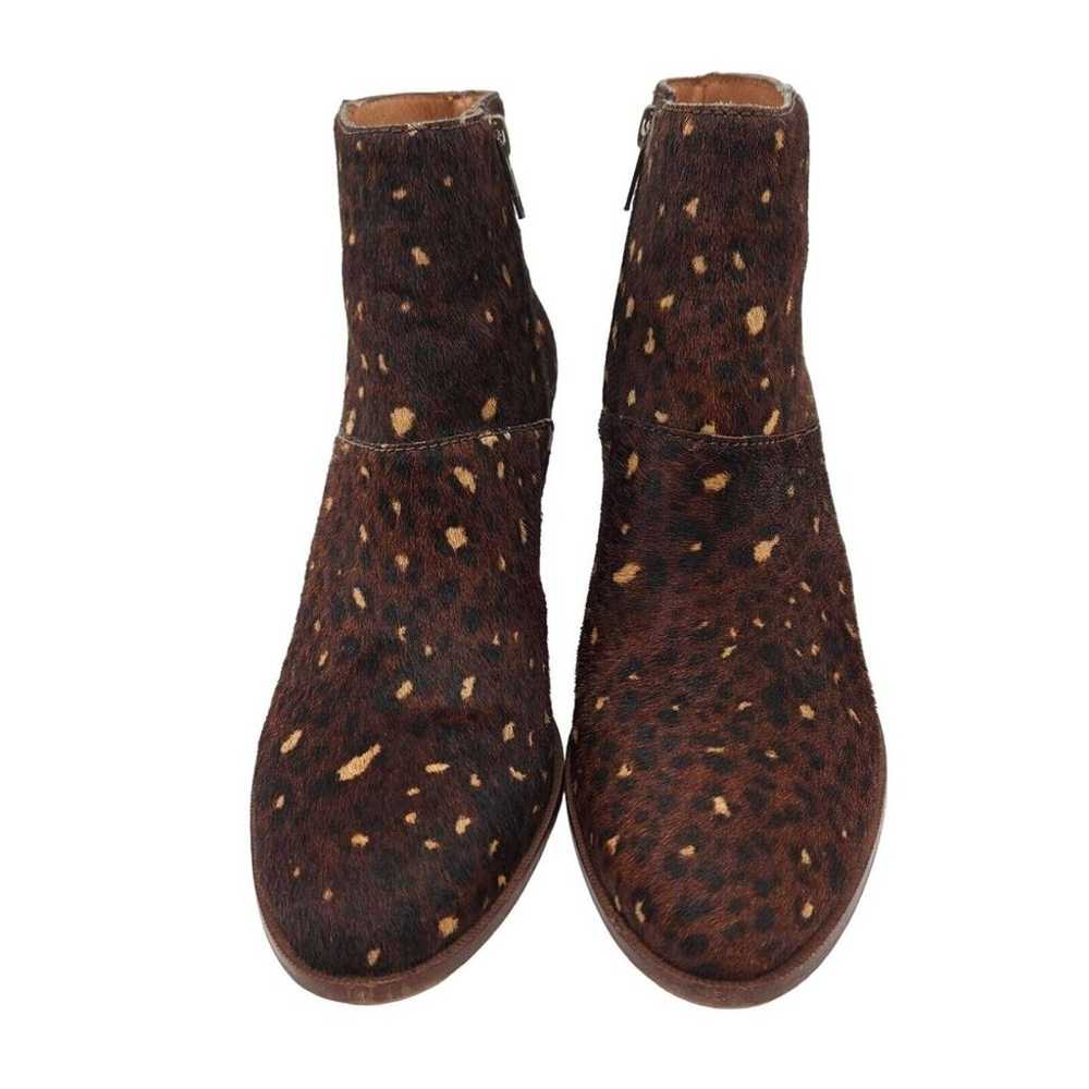 Madewell Boots (Womens 9) Rosie Brown Multi Mini … - image 3