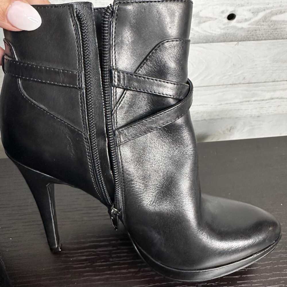 Nine West Ceeceeo  Black Leather Strap Ankle Boot… - image 5