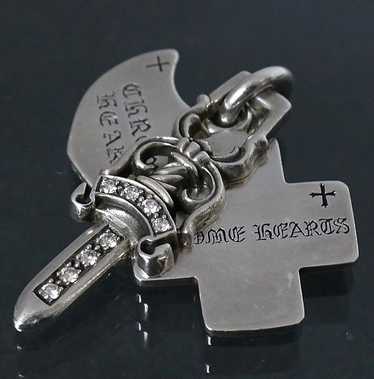 たんたんChrome Hearts 3トリンケッツ CHROME HEARTS クロムハーツ スリートリンケッツ ネックレス