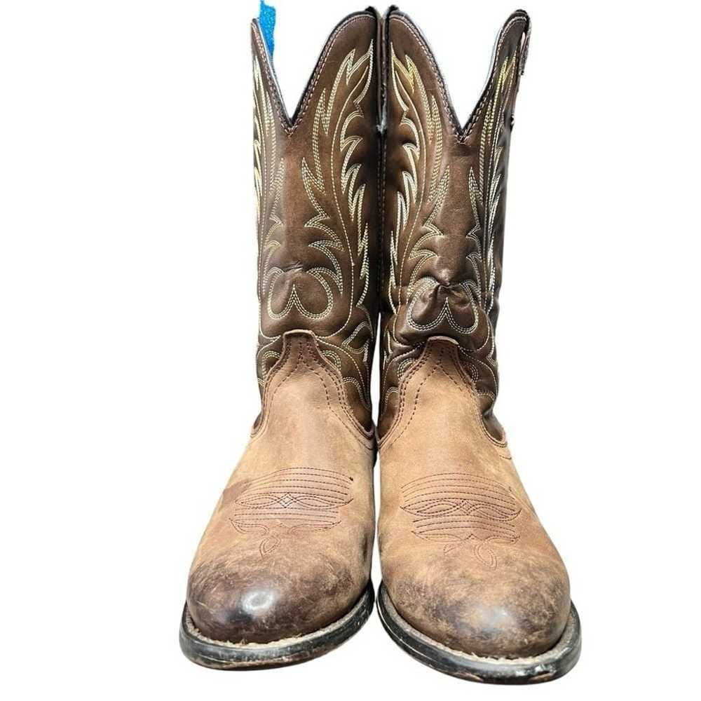 Laredo Boots Women's 7.5 Western Cowboy Lea Vamp … - image 4