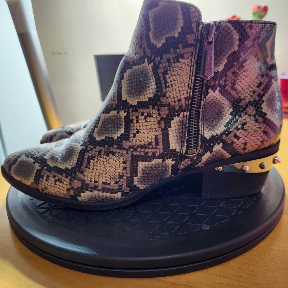 CIRCUS BY SAM EDELMAN SNAKE BOOTS. - image 1