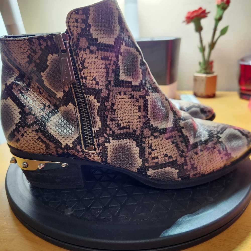 CIRCUS BY SAM EDELMAN SNAKE BOOTS. - image 2