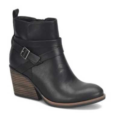 Korks 6 Heidi Block Heel Bootie Ankle Boots Black… - image 1