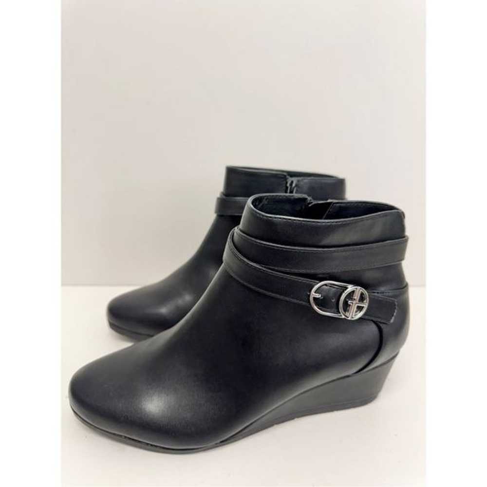 Giani Bernini Wedge Boots Size 9.5 Memory Foam Bl… - image 4