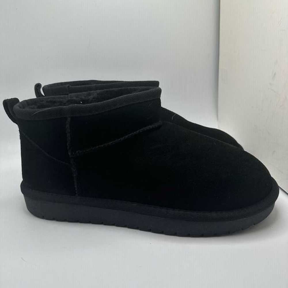 CUSHIONAIRE Women's pull on boot 9 BLACK - image 1