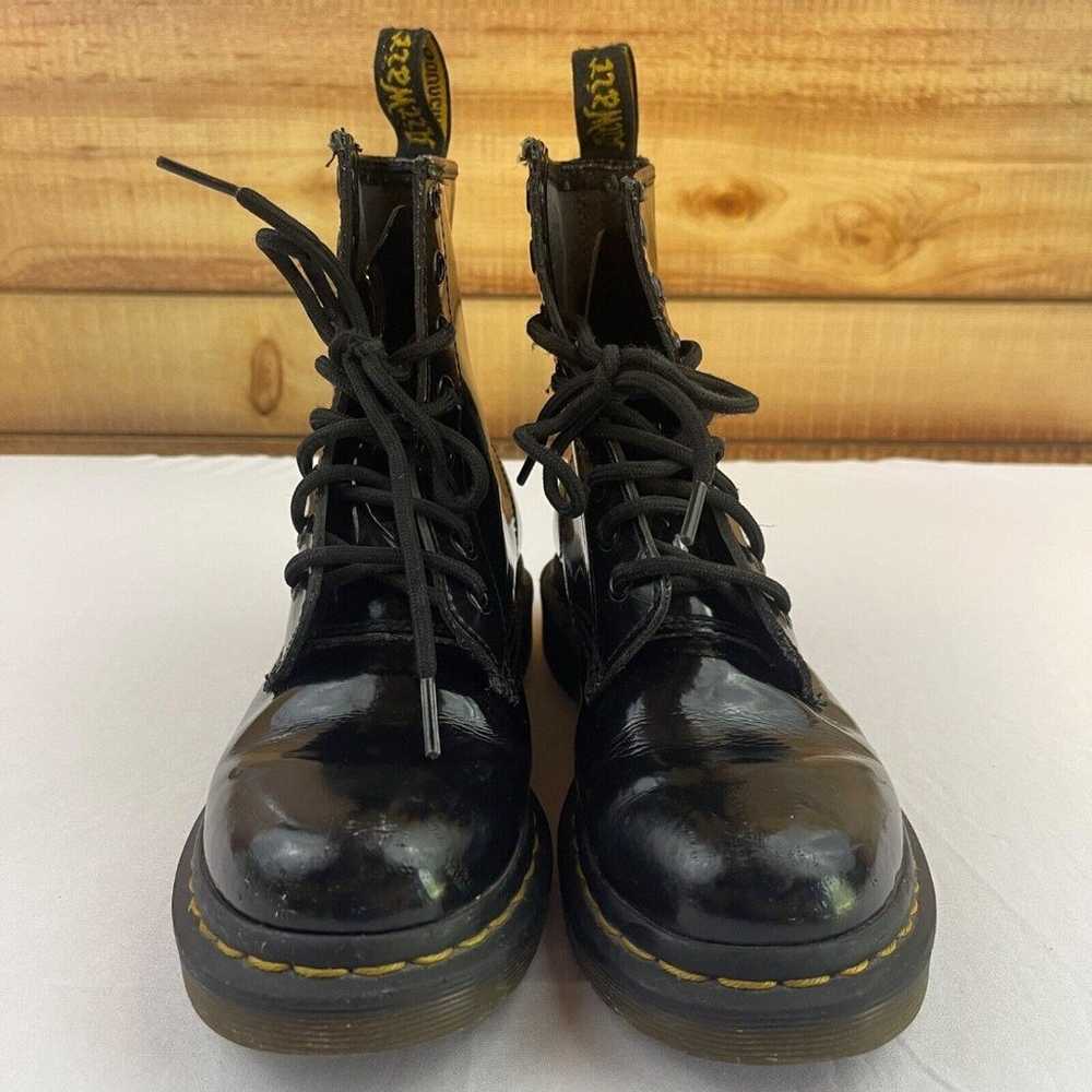 Doc Martens Womens 1460 8 Eye Black Patent Leathe… - image 4