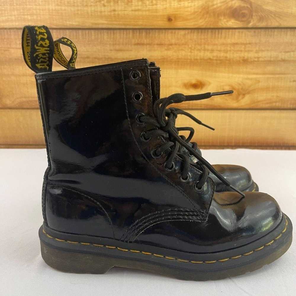 Doc Martens Womens 1460 8 Eye Black Patent Leathe… - image 9