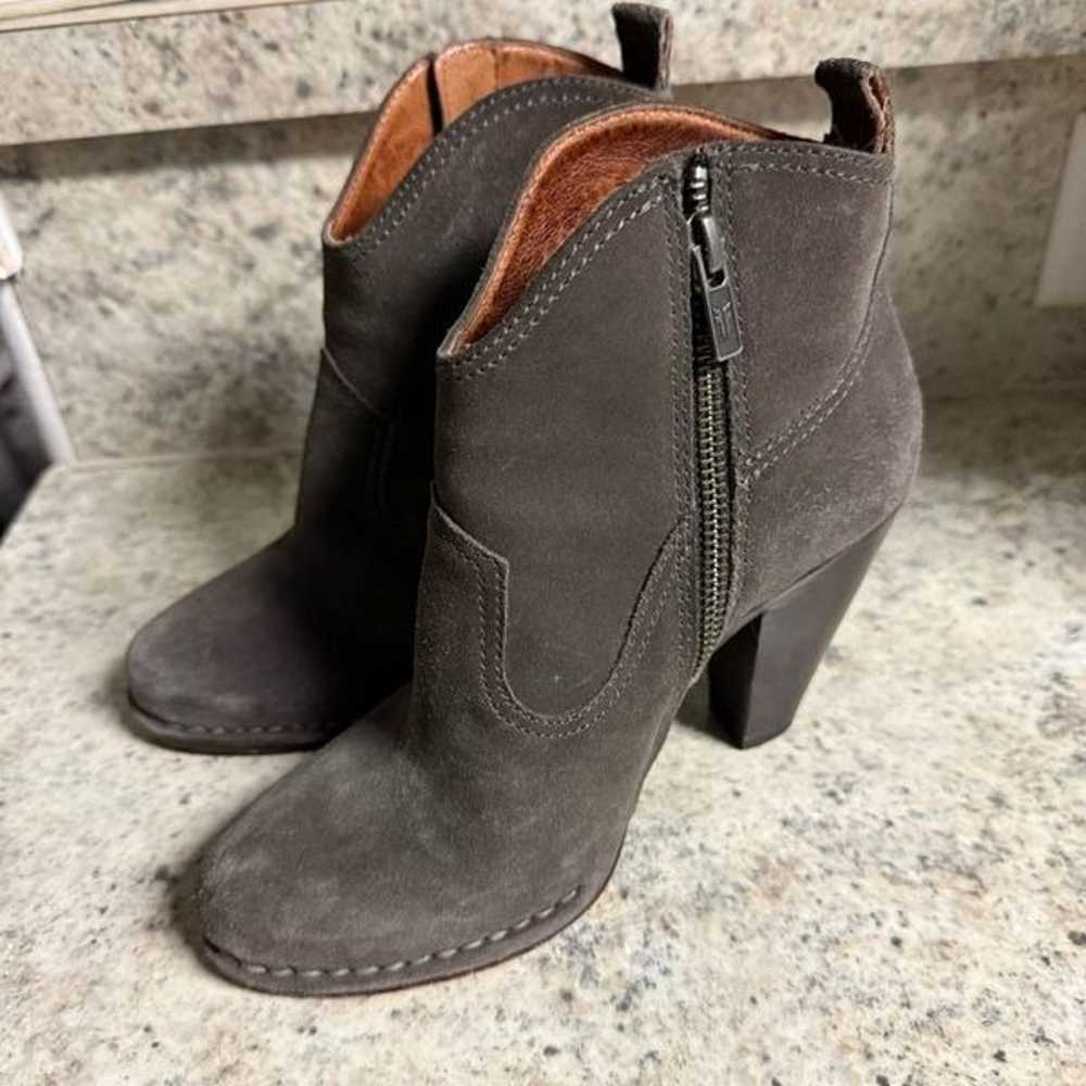 Frye Madeline short suede booties - image 2