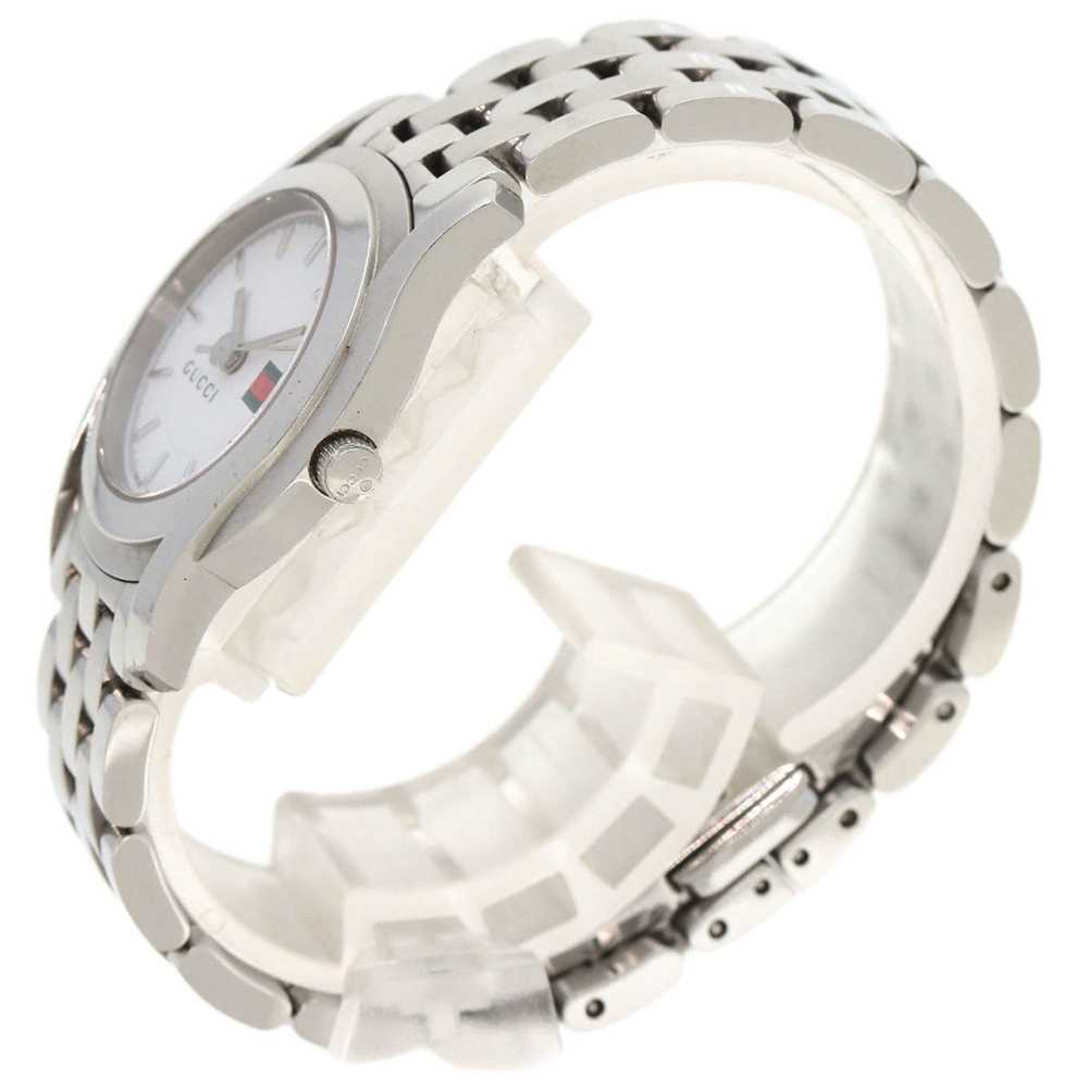 Gucci Gucci 5500L Watch Stainless Steel SS Ladies… - image 2