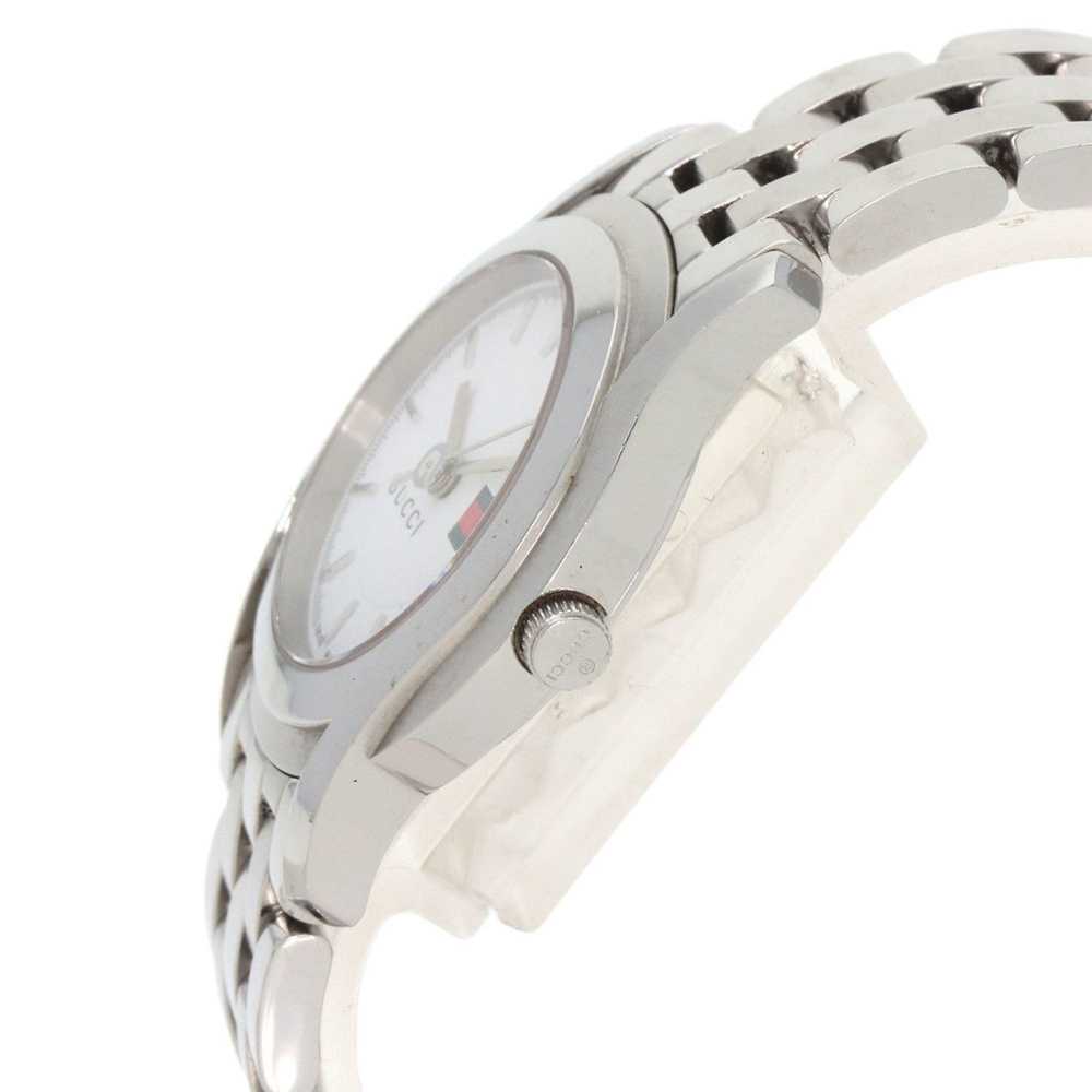 Gucci Gucci 5500L Watch Stainless Steel SS Ladies… - image 5