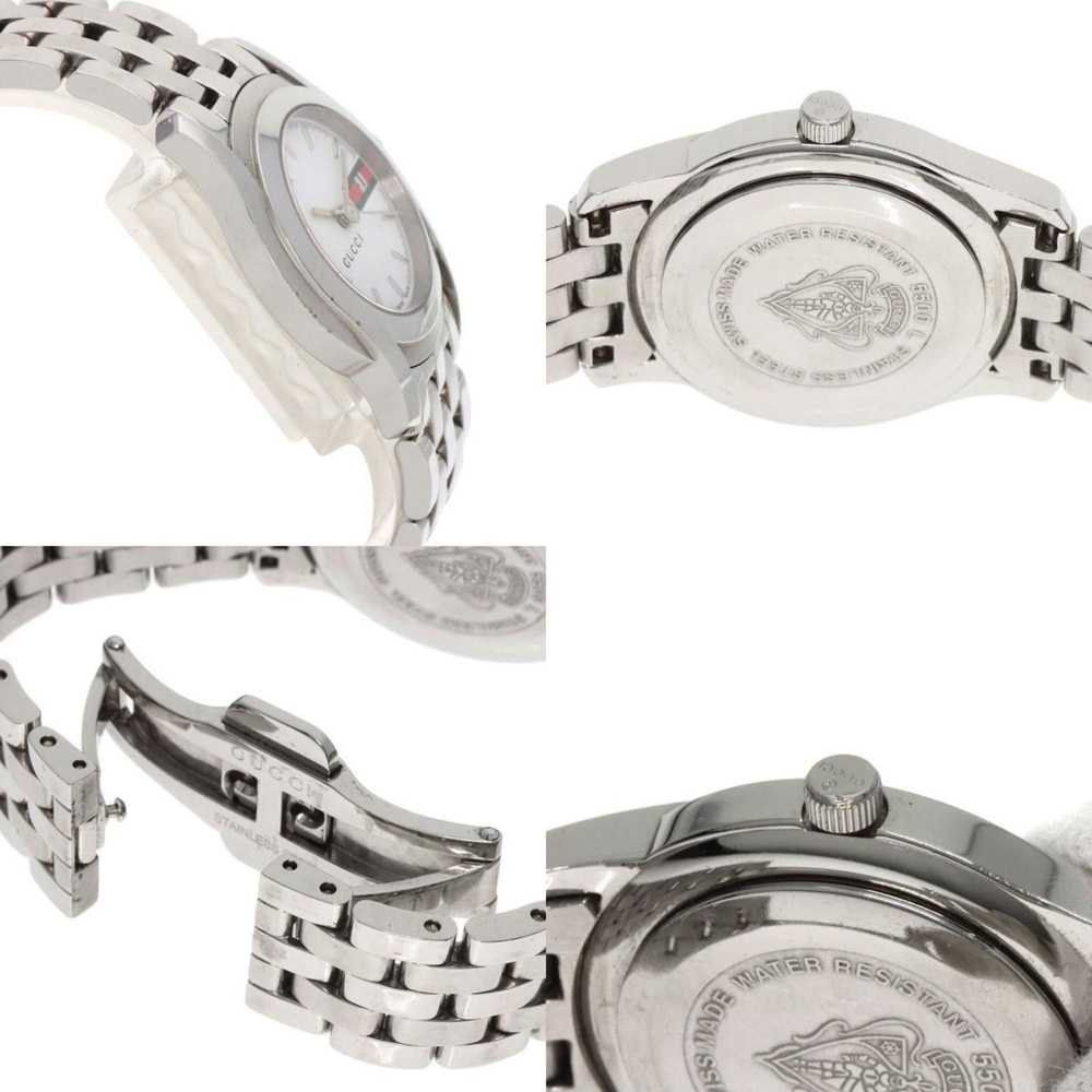 Gucci Gucci 5500L Watch Stainless Steel SS Ladies… - image 6