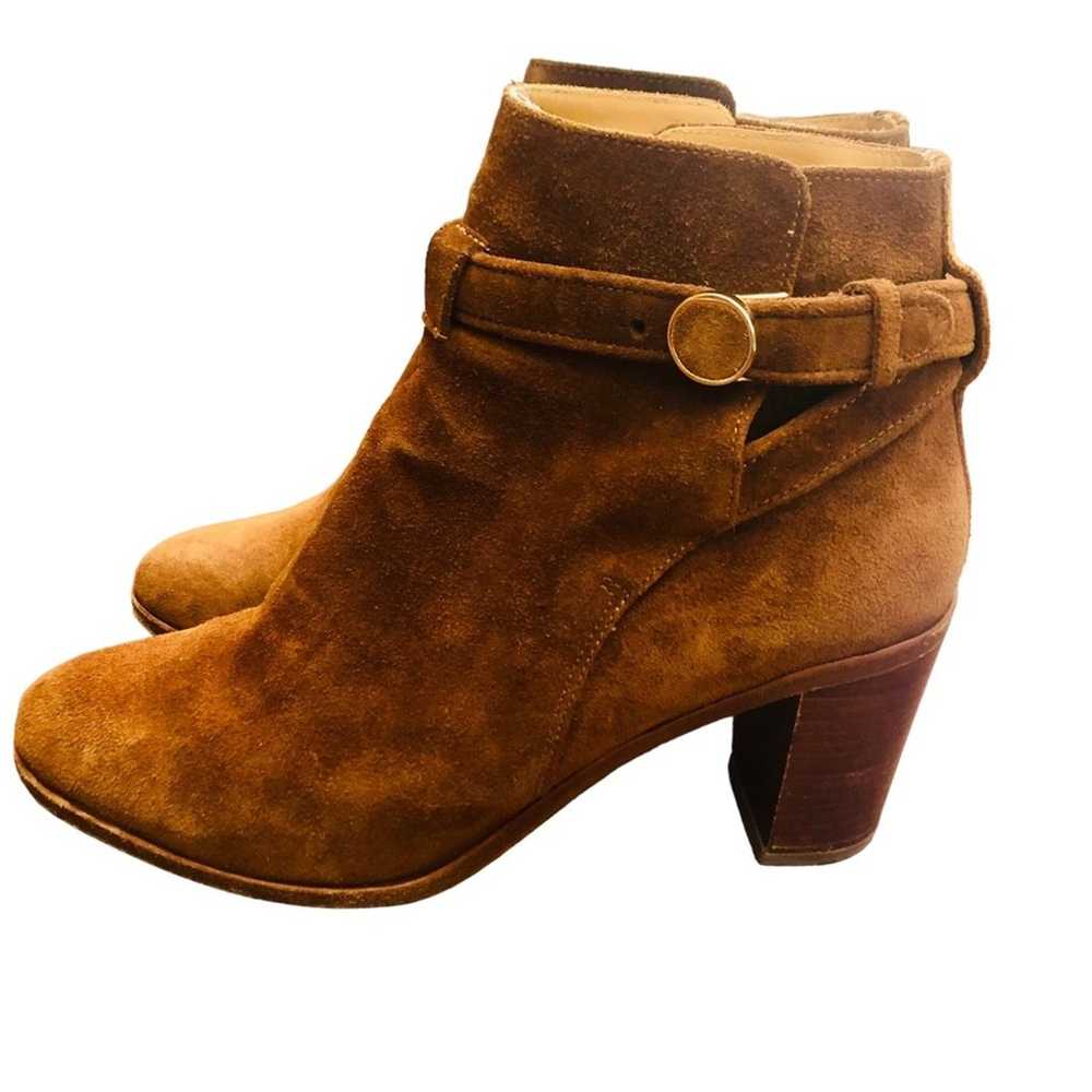 Sezane Tristan suede ankle boot sz 8 - image 4