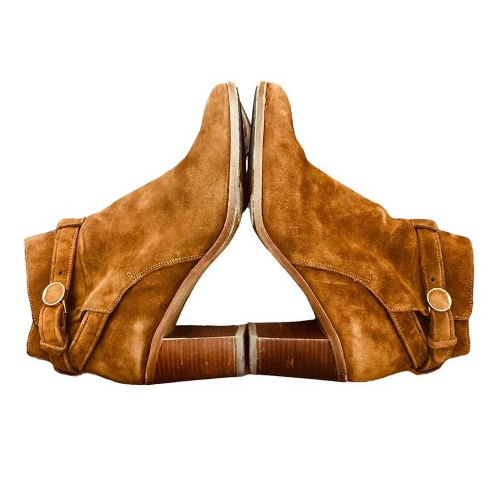 Sezane Tristan suede ankle boot sz 8 - image 7