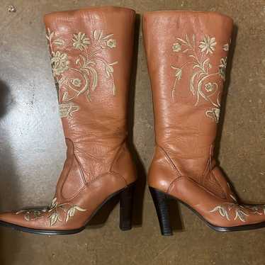 Colin Stuart Vintage Burnt Orange Boots