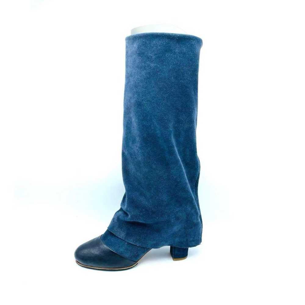 See by Chloe boots, suede, navy, 1864 - image 5