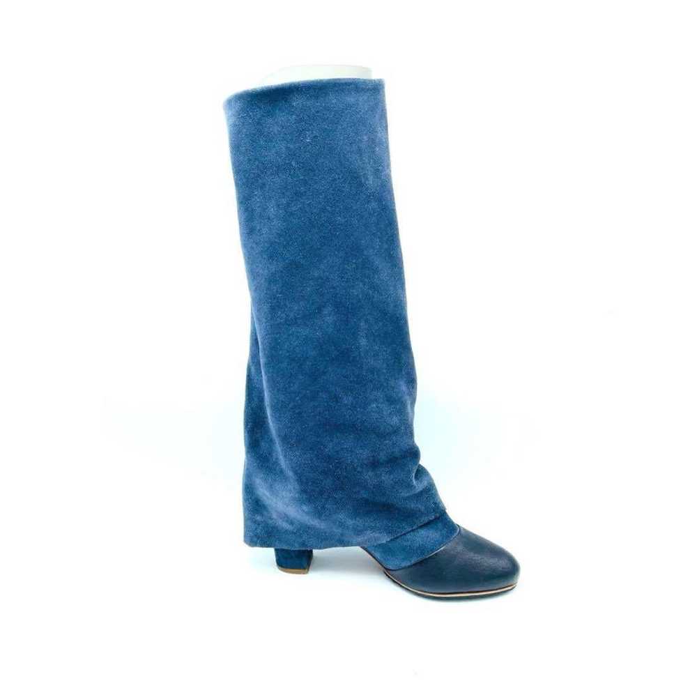 See by Chloe boots, suede, navy, 1864 - image 6