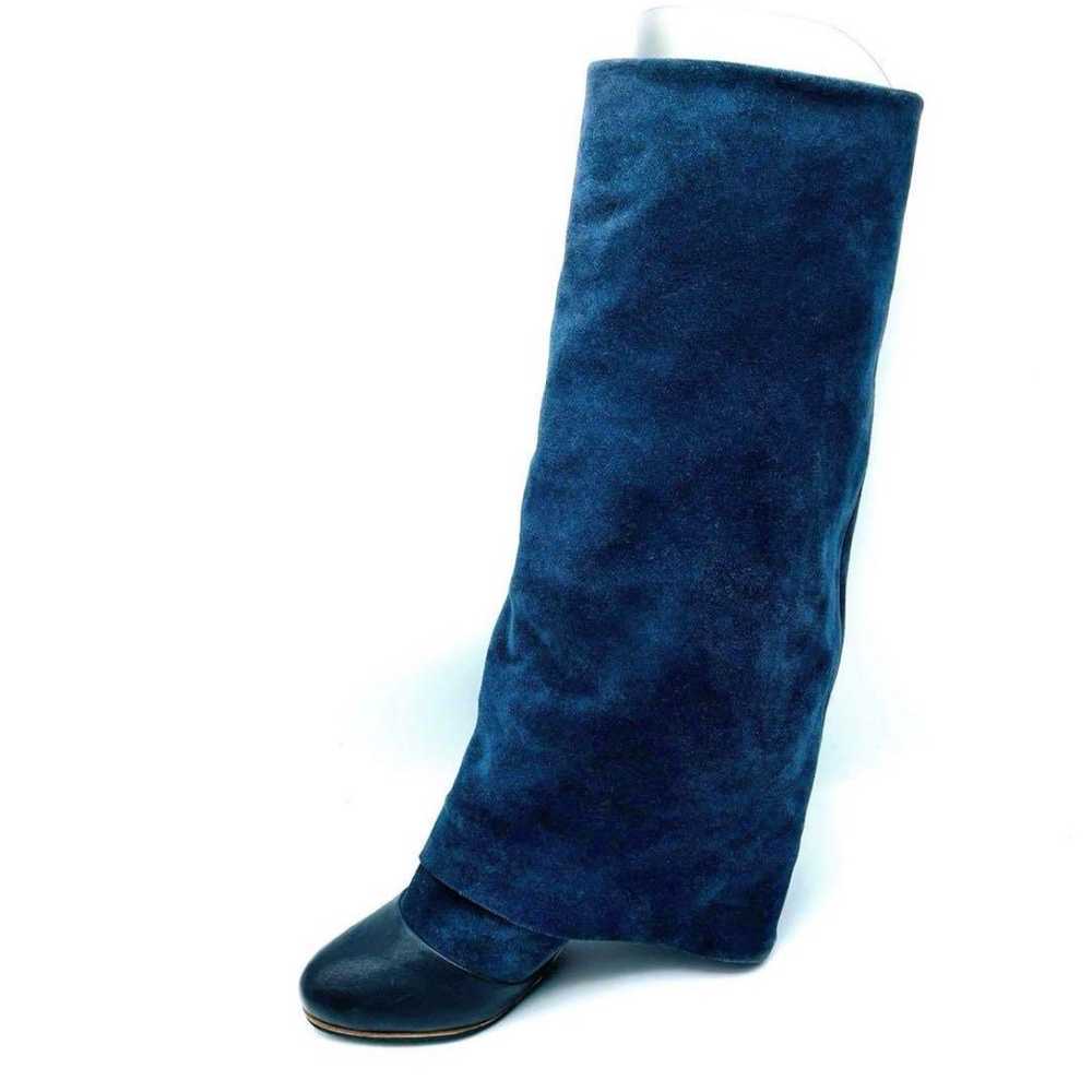 See by Chloe boots, suede, navy, 1864 - image 8