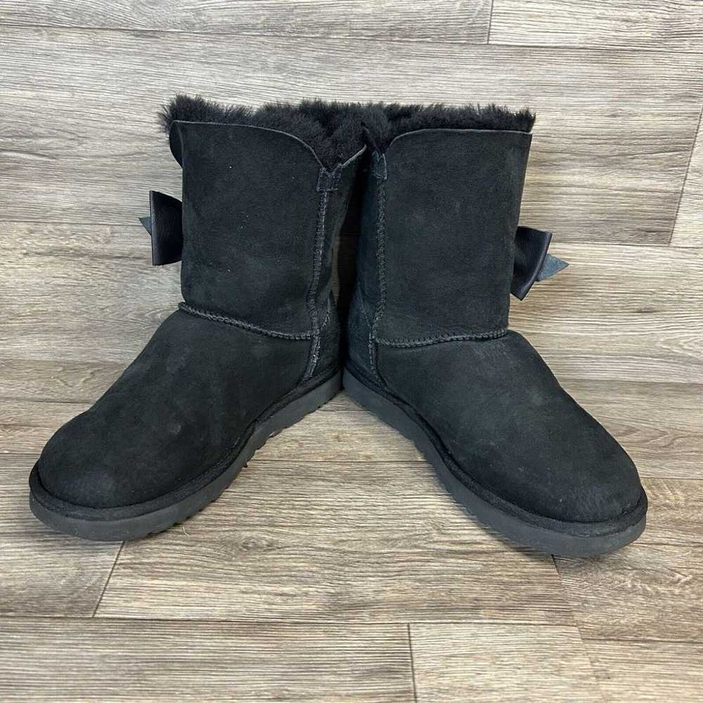 UGG Daelynn Winter Boots Women 10 Black Classic S… - image 3