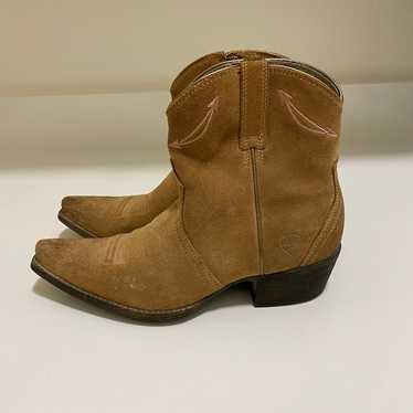 Ariat Marilyn Cowboy Boots in Driftwood Brown Wes… - image 1