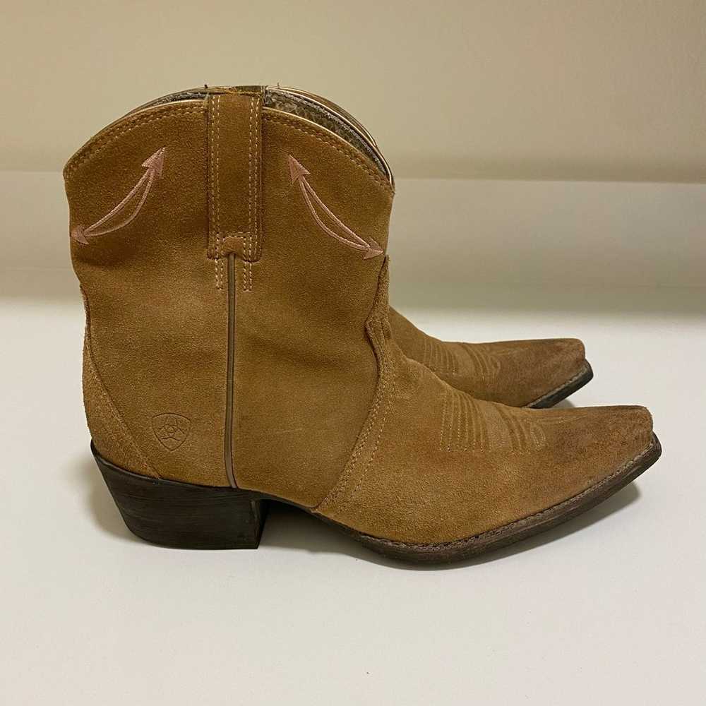 Ariat Marilyn Cowboy Boots in Driftwood Brown Wes… - image 2