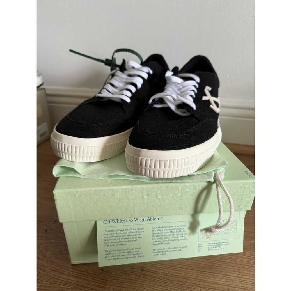 Off-White Vulcalized cloth low trainers - image 9