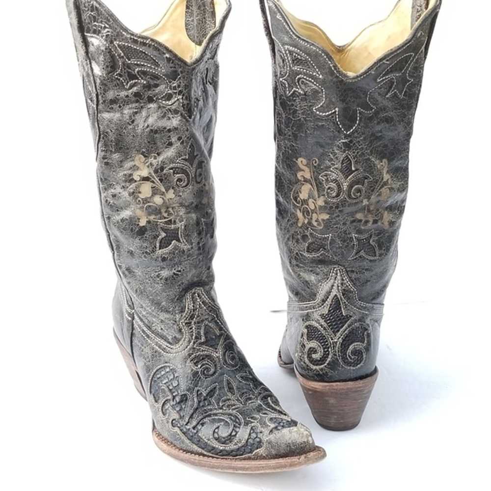 CORRAL Vintage cowboy western cowgirl boots - image 2