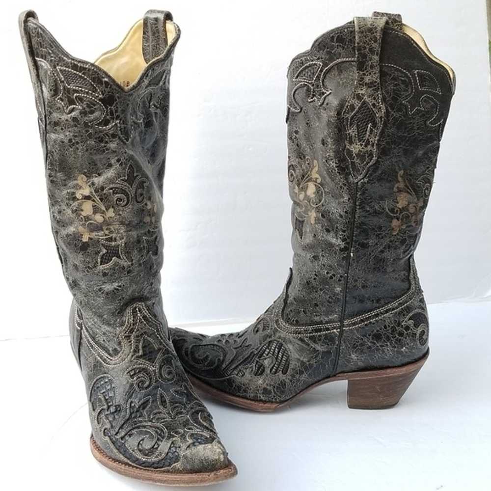 CORRAL Vintage cowboy western cowgirl boots - image 3